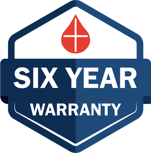 Fresh-Roof-6-Year-Warranty-Logo-White Fresh-Roof-6-Year-Warranty-Logo-White